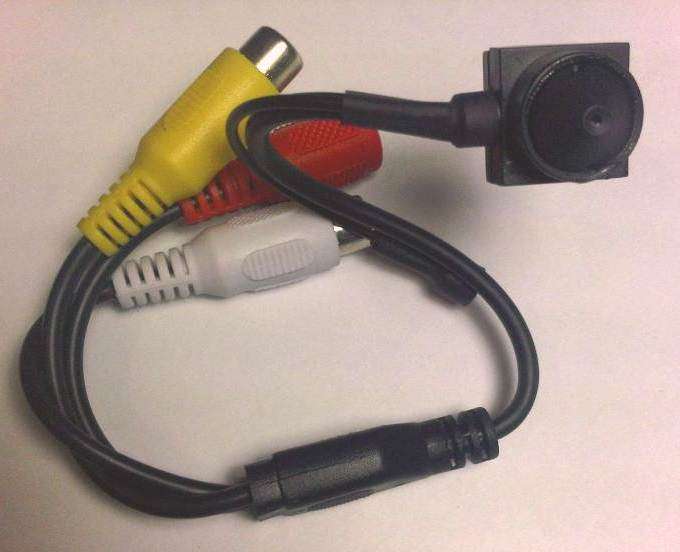 SPY CAMERA/ PIN HOLE CCTV CAMERA- VIRTUALLY UNDETECTABLE WITH AUDIO !