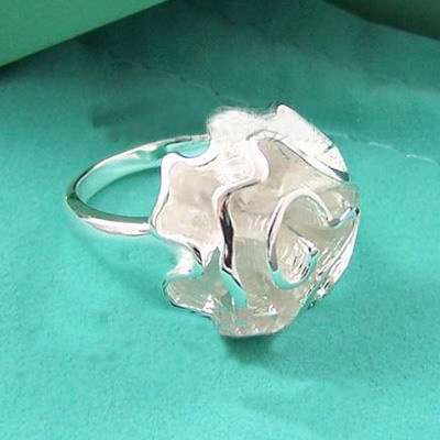 "VERY POPULAR" ROSE RING CRAFTED IN HALLMARKED 925 STERLING SILVER