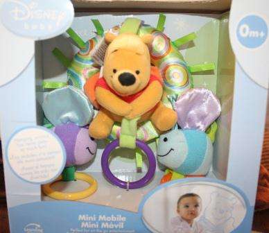 GENUINE ORIGINAL DISNEY  WINNIE THE POOH  MOBILE FOR COT OR PRAM