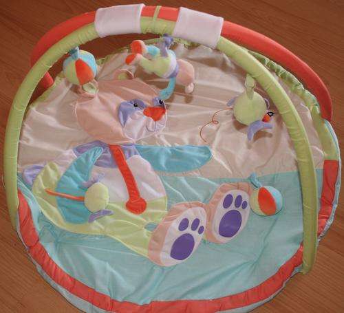 "PRE-CHRISTMAS SALE!!!"  SOFT EDUCATIONAL PLAY MAT WITH 3D TEDDY BEAR