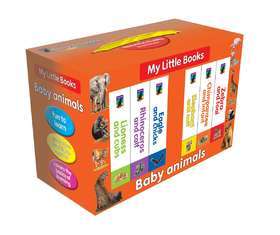 "MY LTTLE BOOKS - 6 BOOK LIBRARY" EDUCATIONAL BOARD BOOKS