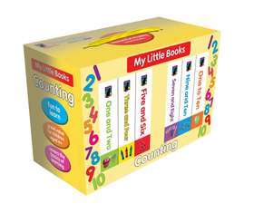 "MY LTTLE BOOKS - 6 BOOK LIBRARY" EDUCATIONAL BOARD BOOKS