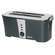 BRAND NEW - SUNBEAM VEGAS 4 SLICE TOASTER - BLACK & CHROME