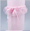 PASTEL PINK WEDDING BRIDE'S LACE GARTER - ALSO AVAILABLE IN WHITE & BLUE