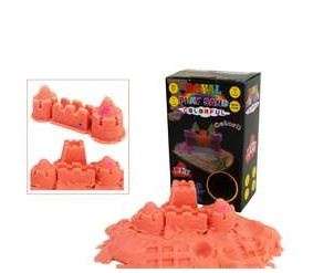 400G BOXED JERONIMO MOULDING SAND & MOULDS - ORANGE - AGES 3 + - GIRLS AND BOYS