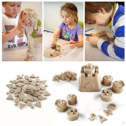 400G BOXED JERONIMO MOULDING SAND & MOULDS - ORANGE - AGES 3 + - GIRLS AND BOYS