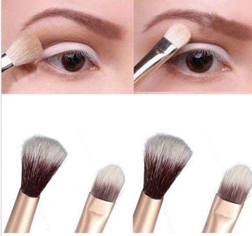 DOUBLE SIDED MAKE-UP BRUSH 1 PCS  - EYESHADOW/ FOUNDATION PROFESSIONAL TOOLS FOR YOUR MAKE-UP RAGIME