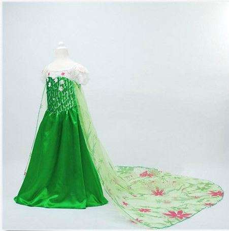 FROZEN PRINCESS ELSA MOVIE DRESS - BEAUTIFULLY MADE REPLICA ELSA'S DRESS 6 -7 YRS