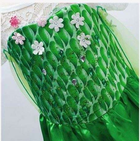 FROZEN PRINCESS ELSA MOVIE DRESS - BEAUTIFULLY MADE REPLICA ELSA'S DRESS 6 -7 YRS