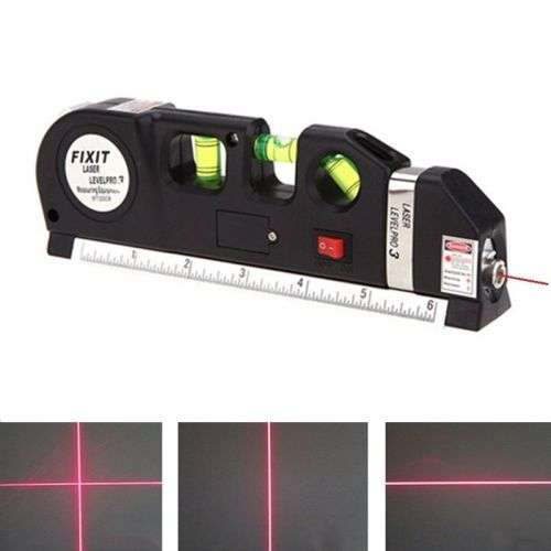 GIFT FOR THE HANDYMAN!!! RED LASER HORIZONTAL AND VERTICAL MEASURE AND LEVEL
