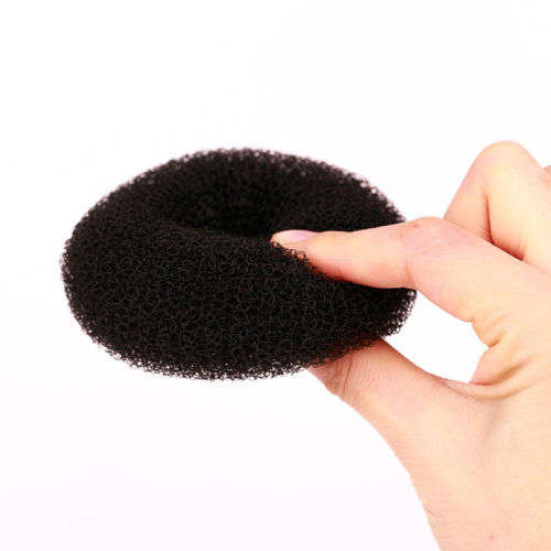 1PCS HAIR STYLING TOOLS BUN MAKER FOR DARK BROWN HAIR (L)  - FOR A PROFESSIONAL HAIRDRESSING STYLE