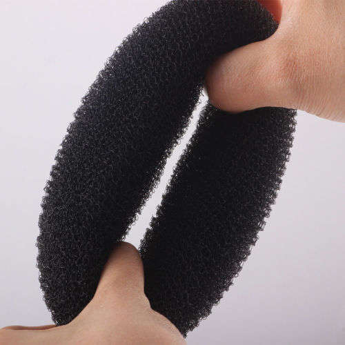 1PCS HAIR STYLING TOOLS BUN MAKER FOR DARK BROWN HAIR (L)  - FOR A PROFESSIONAL HAIRDRESSING STYLE
