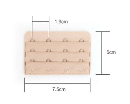 AWESOME 3 PCS SET LINGERIE ADJUSTABLE BRA EXTENDER  - FANTASTIC WHEN YOU NEED A LITTLE EXTRA COMFORT