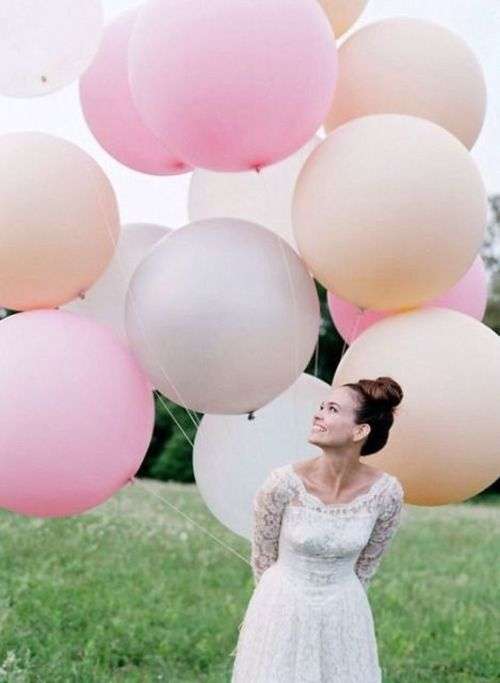 WEDDING BRIDAL PINK LATEX HUGE BALLOON - USED AS A PHOTO PROP - ALSO WHITE, RED AND PURPLE