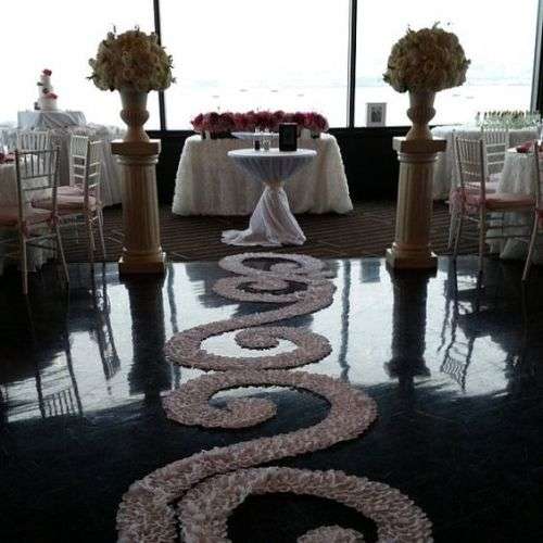 1000 WHITE SILK  ROSE PETALS - SEE BABY YELLOW PETALS FOR 2ND OPTION OF IVORY
