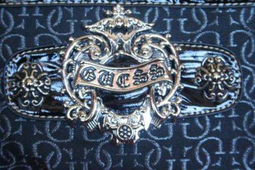 JUST ARRIVED!!! - GUESS BAG BY MARCIANO - TIMELESS RANGE  IN BLACK WITH SILVER DETAIL