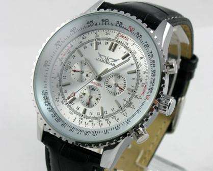 MEN'S LUXURY WATCH AUTO SELF-WINDING WATCH WITH DAY/DATE/WEEK SUBDIALS