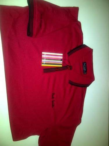 Men's Paul Smith Golfer  Red -  Xlarge