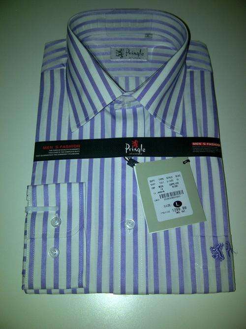 Men's Pringle Formal Shirt L/Sleeve XLarge