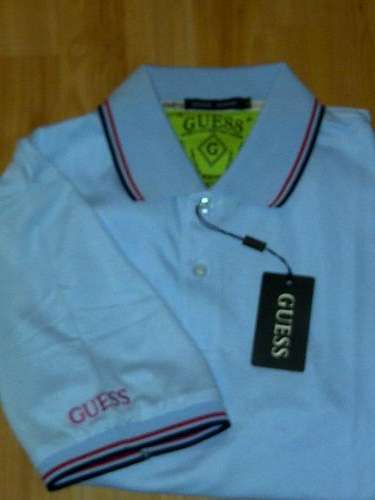Men's Guess Golfer Blue XL