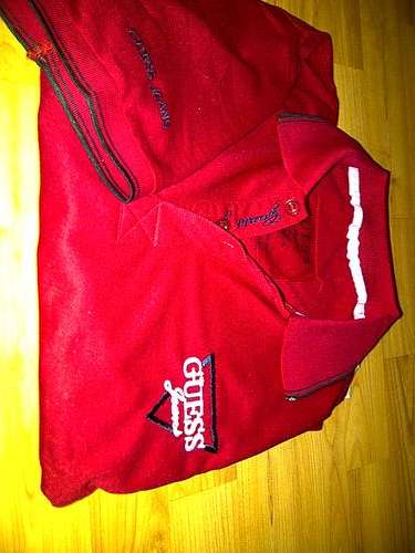 Men's Guess Golfer RED Large