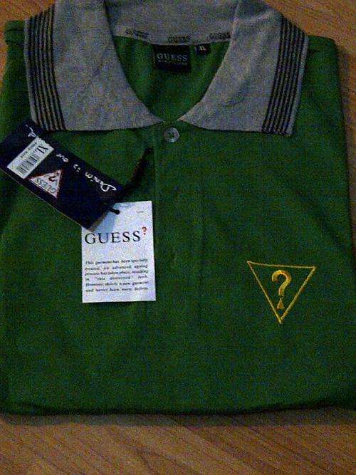 Men's Guess Golfer GREEN XXLarge