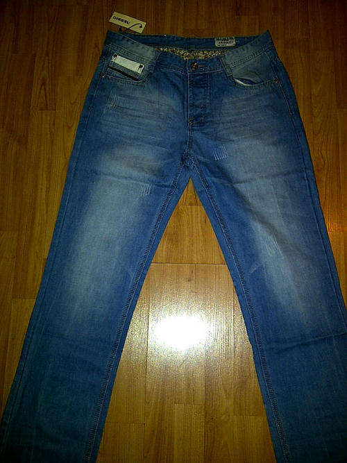 Diesel Krooley DNA Only the Brave light blue W32 L34