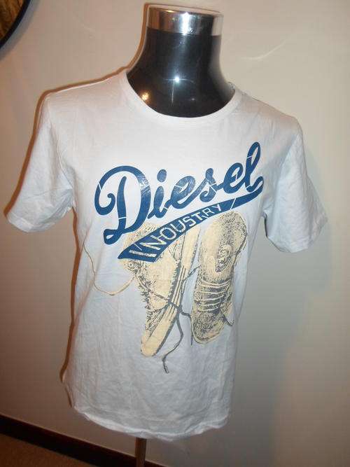 Men's Diesel INDUSTRY T-Shirt - WHITE - (XXL)