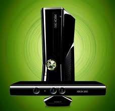 Microsoft Xbox 360 with Kinect sensor. SECONDHAND