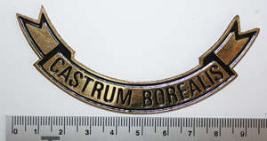 Castrum Borealis Plaque Scroll