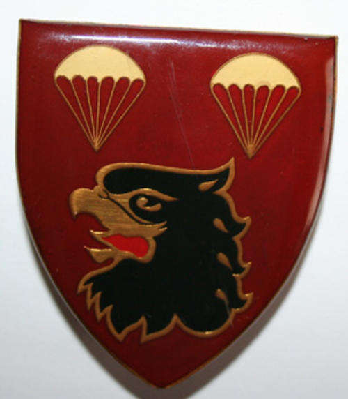 Dinnes 4357 2 Parachute Battalion left hand flash