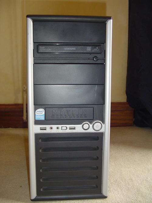 MATRIX CELERON 430 1.8GHZ COMPUTER (no screen, keyboard or mouse)