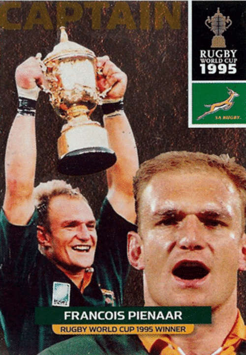 2011 Rugby World Cup - Francois Pienaar Captain Foil Card No 176 New