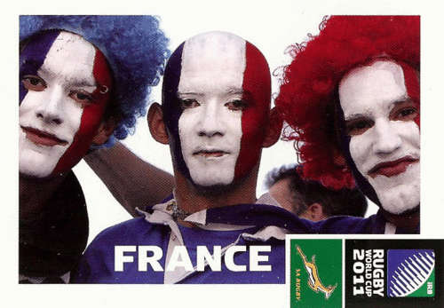 2011 Rugby World Cup - France Fans Card - Card No 036 - Mint