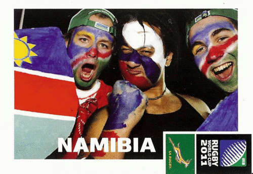 2011 Rugby World Cup - Namibia Fans Card - Card No 041 - Mint
