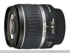 Canon EF-S 18-55mm f/3.5-5.6 / BOTH LENS CAP (PRE-OWNED)