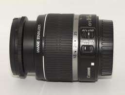 CANON 18-55mm IS MACRO 0.25m/0.8ft 1:3.5-5.6  as "NEW" Both Caps