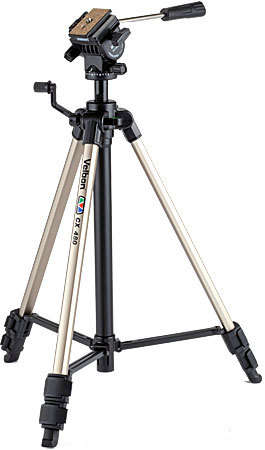 Velbon CX 480 FLUID PANHEAD Video/Photo  Heavy-Duty Tripod Marked Down!!!
