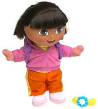 DORA THE EXPLORER TALKING INTERACTIVE DOLL 10" + Camera + bracelett + Backpack