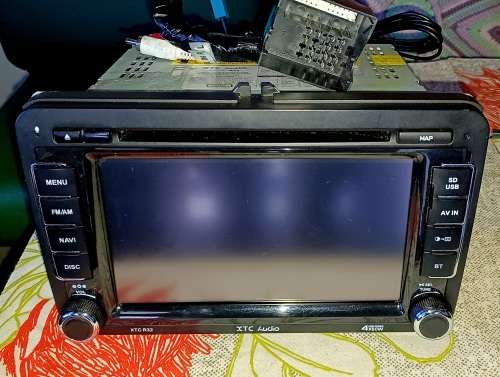 XTC DOUBLE DIN RADIO WITH SAT NAV