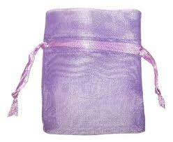 Organza Bags - 12cm x 10.5cm - Lilac
