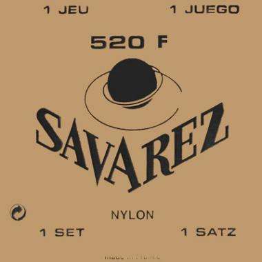 Savarez Traditional Classic Guitar Strings, G3 Silver Plated Wound [High Tension]