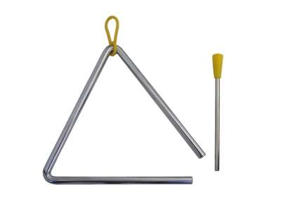 7" Steel Triangle