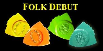 Awe-In-One Folk Debut Guitar Picks [All Types]