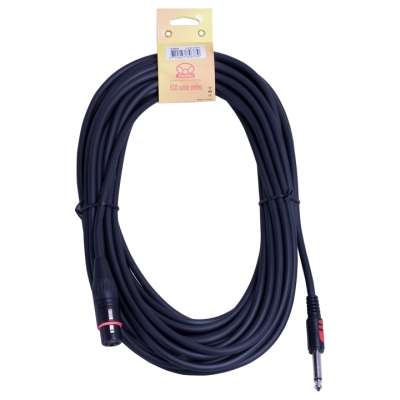 Superlux Microphone Cable - XLR/1/4" Plugs [10 metres]