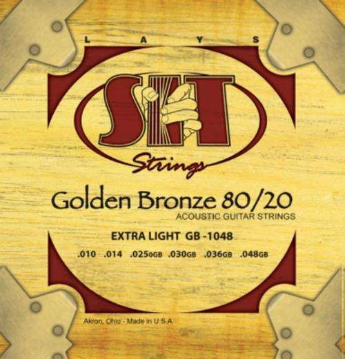 SIT Golden Bronze Acoustic Guitar Strings [Extra Light]