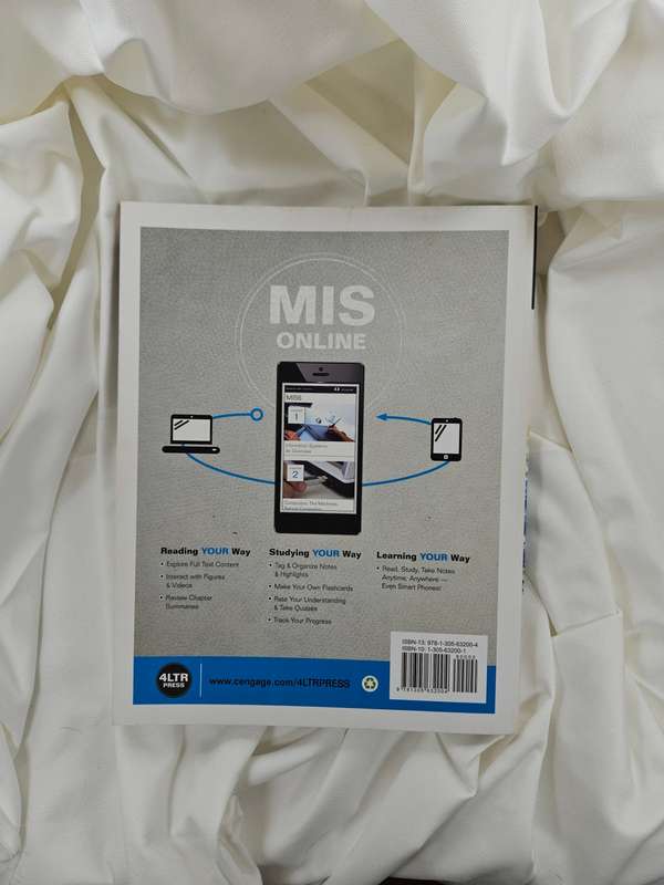 Bidgoli MIS Management Information Systems (MIS6): Sixth Edition - Paperback