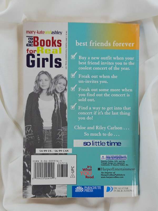So Little Time (Best Friends Forever) by Mary-Kate & Ashley Olsen - Paperback