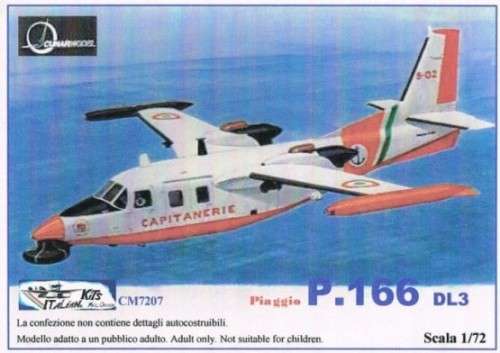 Piaggio P.166-DL3 1/72 Scale - Resin Model Kit (CM7207)