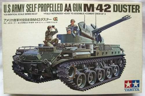 M-42 Duster (Motorized Model) 1/35 Scale - Plastic Model Kit (TAMMT127)